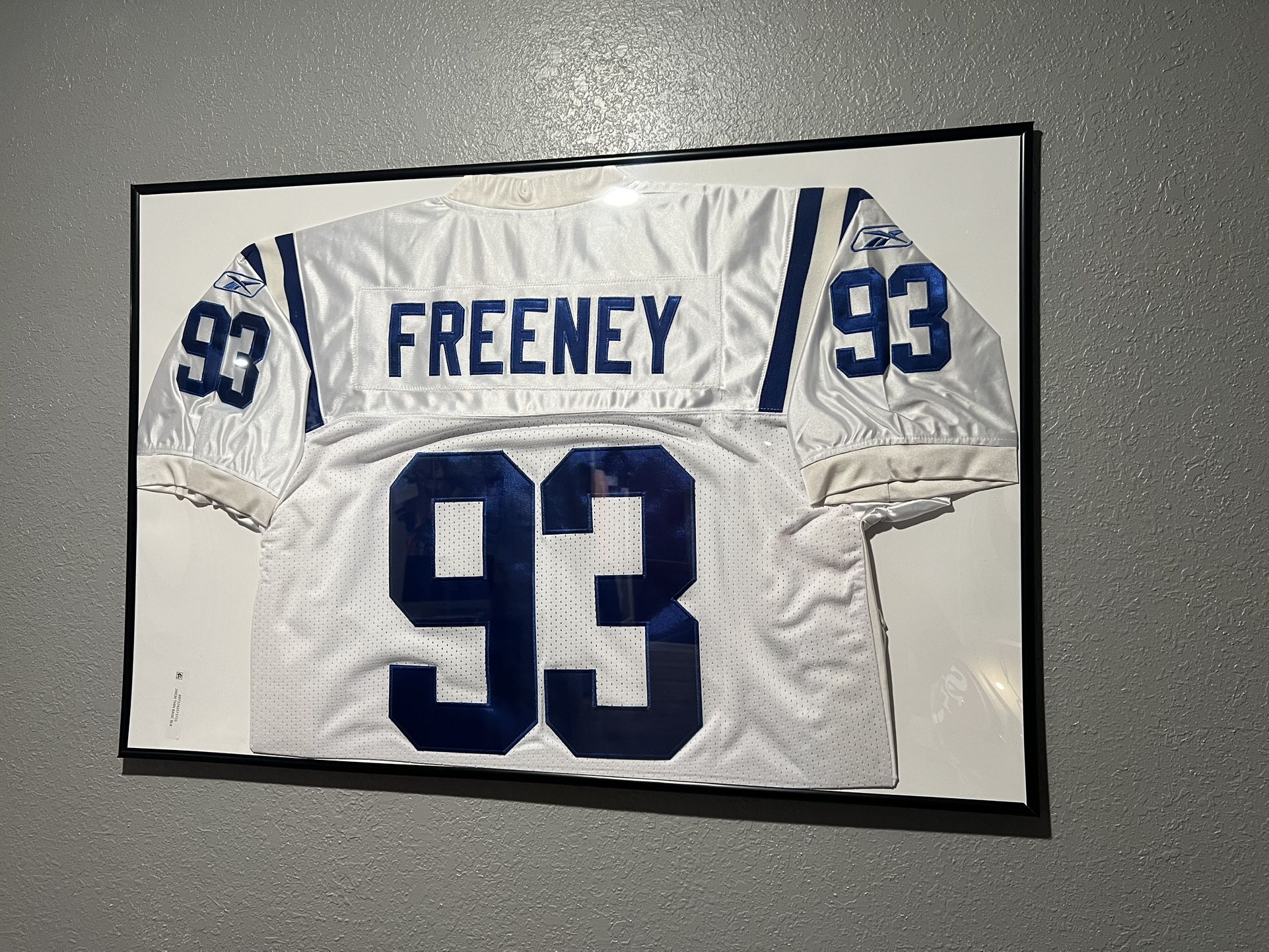 Dwight Freeney Indianapolis Colts NFL Jersey Reebok Stitched Frame