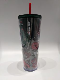 Starbucks Woodland Berry Flower Venti Tumbler 24oz Cup