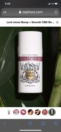 NIB  Lord Jones Bump And Smooth  Serum 