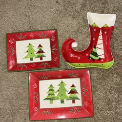 Christmas Plates 