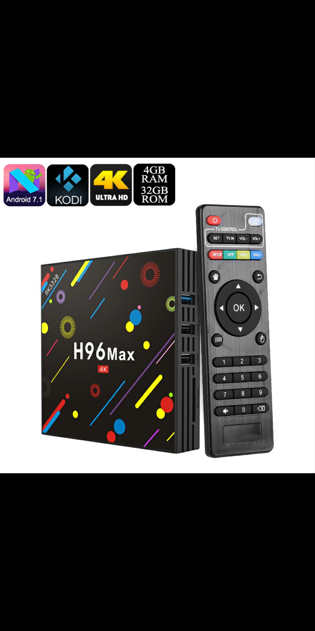 Android box TV H96Max