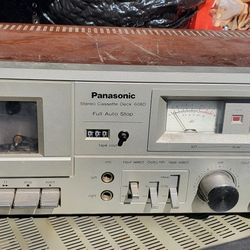 PANASONIC STEREO CASSETTE DECK 608D