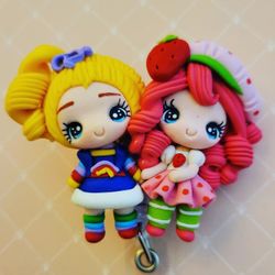 Rainbowbright && Strawberry Shortcake  Badge