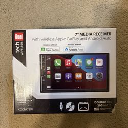 Dual tech wireless 7 media receiver