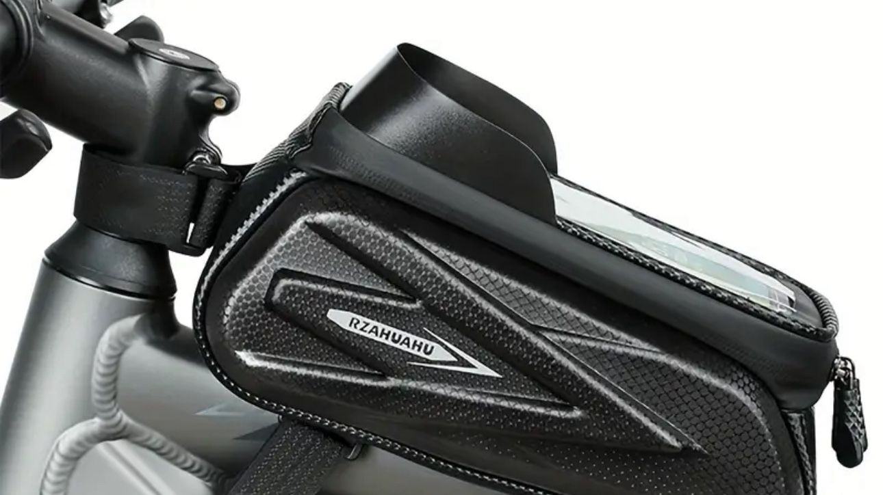 Bike Phone Mount Bag with Detachable Strap