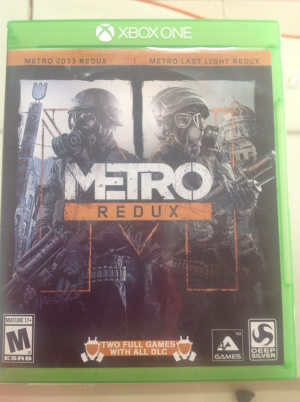 Metro Redux for Xbox One Game-- Excellent Condition