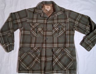 Baron Woolen Mills wool work shirt jacket.