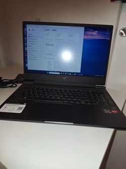 HP Victus 16.1" (512GB SSD, AMD Ryzen 5, 3.30 GHz, 8GB) Laptop - Mica Silver...
