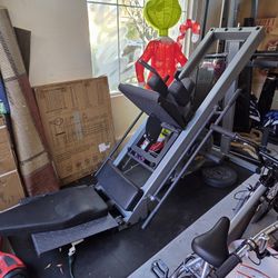 Leg Press Hack Squat Machine