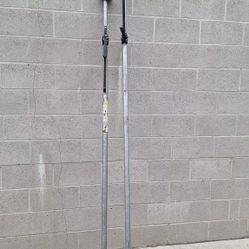 90"-105" Truck Cargo Bar With Swivel Rubber Foot Pads