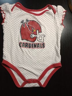 Cardinals Baby Onesie