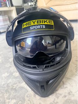Heybike helmet large size like new $140 obo
