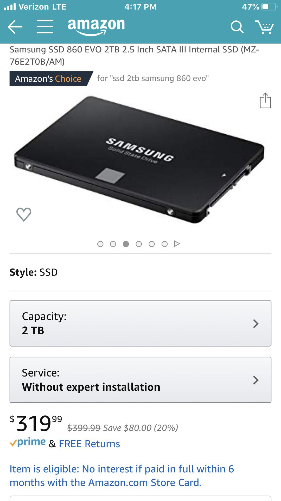 Samsung solid state drive
