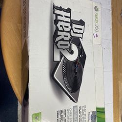 Dj Hero Turntable And Games For Xbox 360