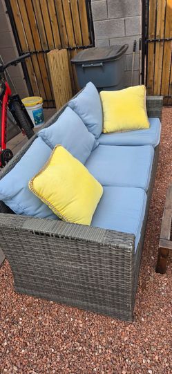 Patio furniture sofa