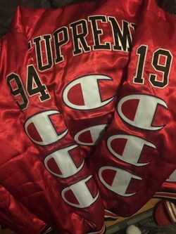 Champion Supreme Jacket hoodie so Large