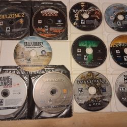 PS3 Game Discs $55 Dlls. 