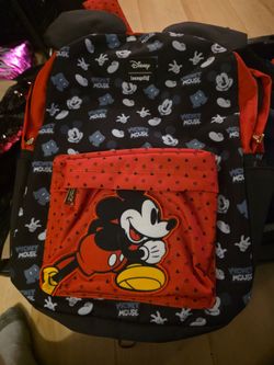 Loungefly Disney Mickey Mouse Nylon Full-Size Backpack