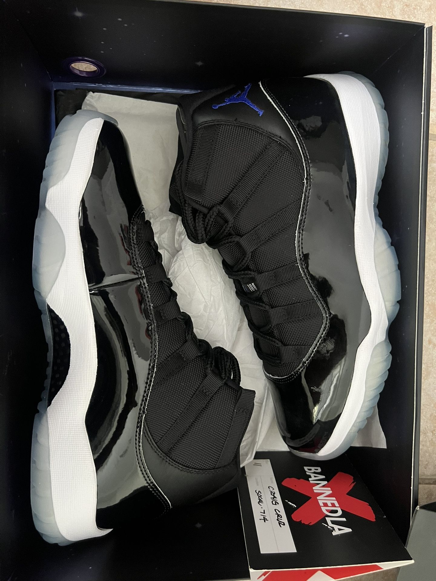 2016 Jordan spacejam 11s