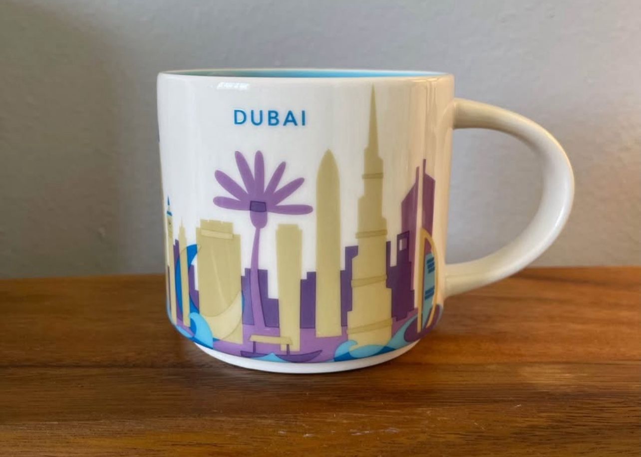 Dubai Starbucks You Are Here Collection Mug