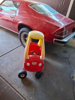 Little Tikes toy car.