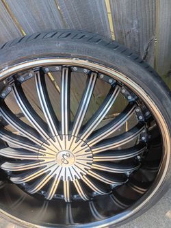 Rims 24inch universal 5 lugs