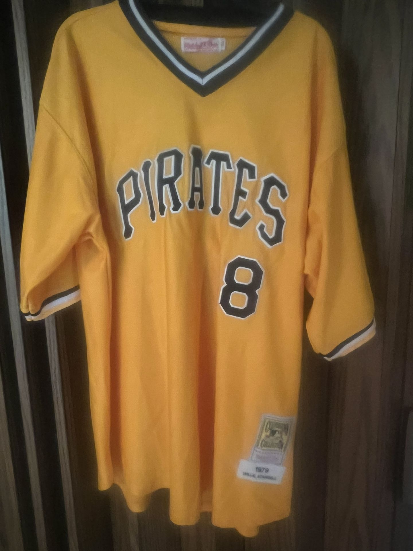 Willie Stargell Pittsburgh Pirates Mitchell and Ness Cooperstown