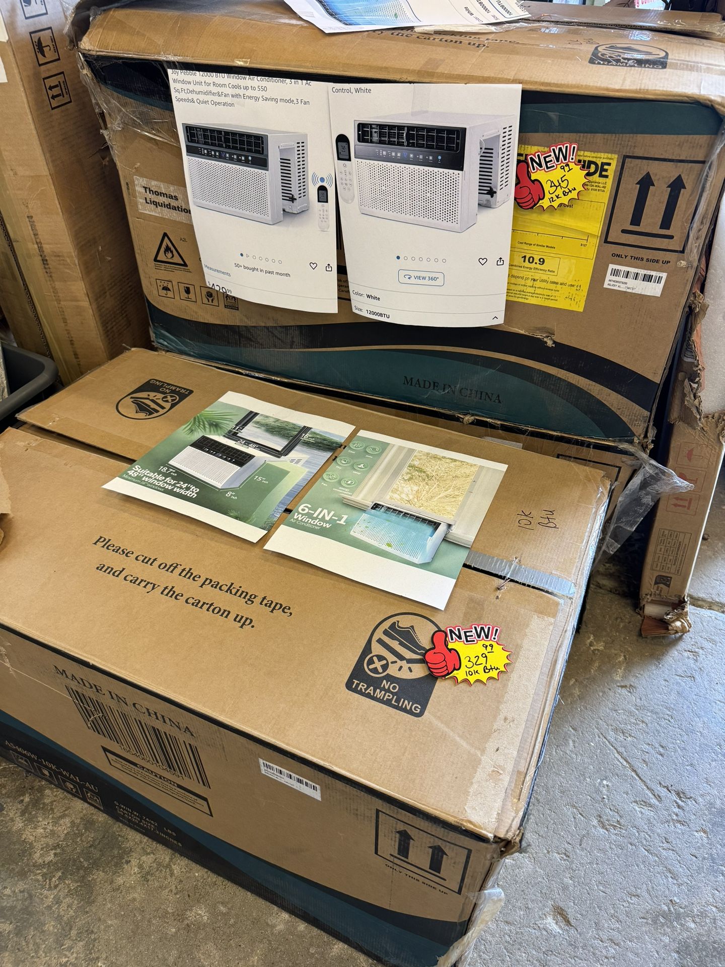 AC Units Window Ac 10k BTU / 12k BTU