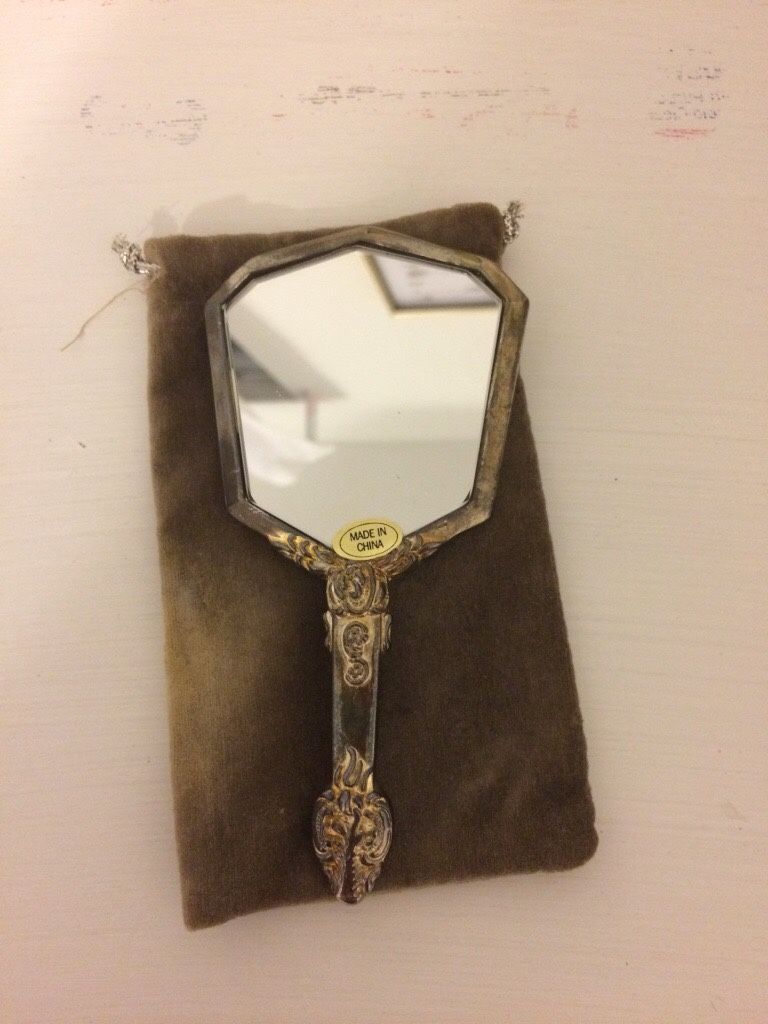 Silver Mirror For An 18” Doll
