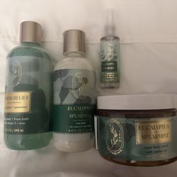 Eucalyptus Set Bath And body Works 