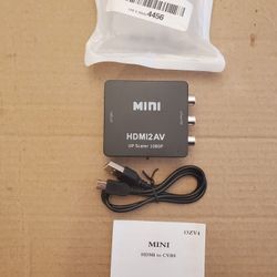 HDMI imput to RCA output HDMI adapter