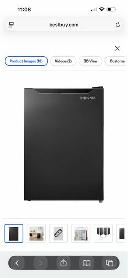 Insignia Mini Fridge Black