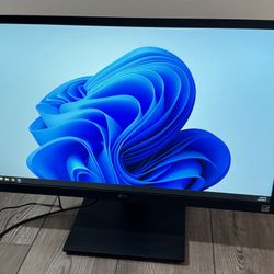 24" LG 1080p Monitor