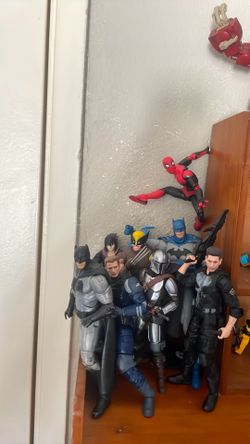 Marvel legends, Batman, Naruto