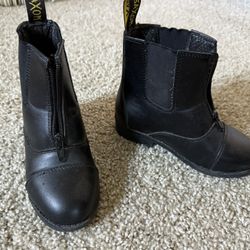 Girls’ Saxon Boots – Size US 12 / EU 29 👢✨