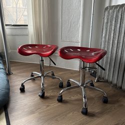Flash Furniture Vibrant Stool x2