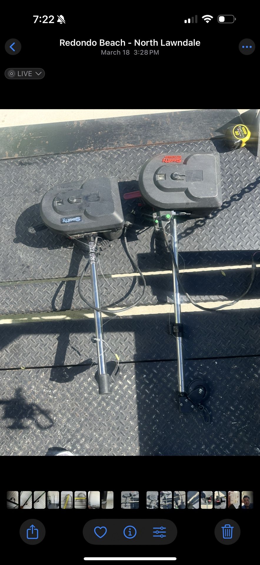 Scotty Depthpower Lot 2 Untested 