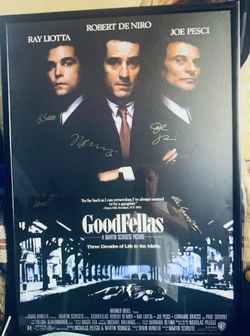 Good Fellas Poster And God Father Poster 25th Edition.