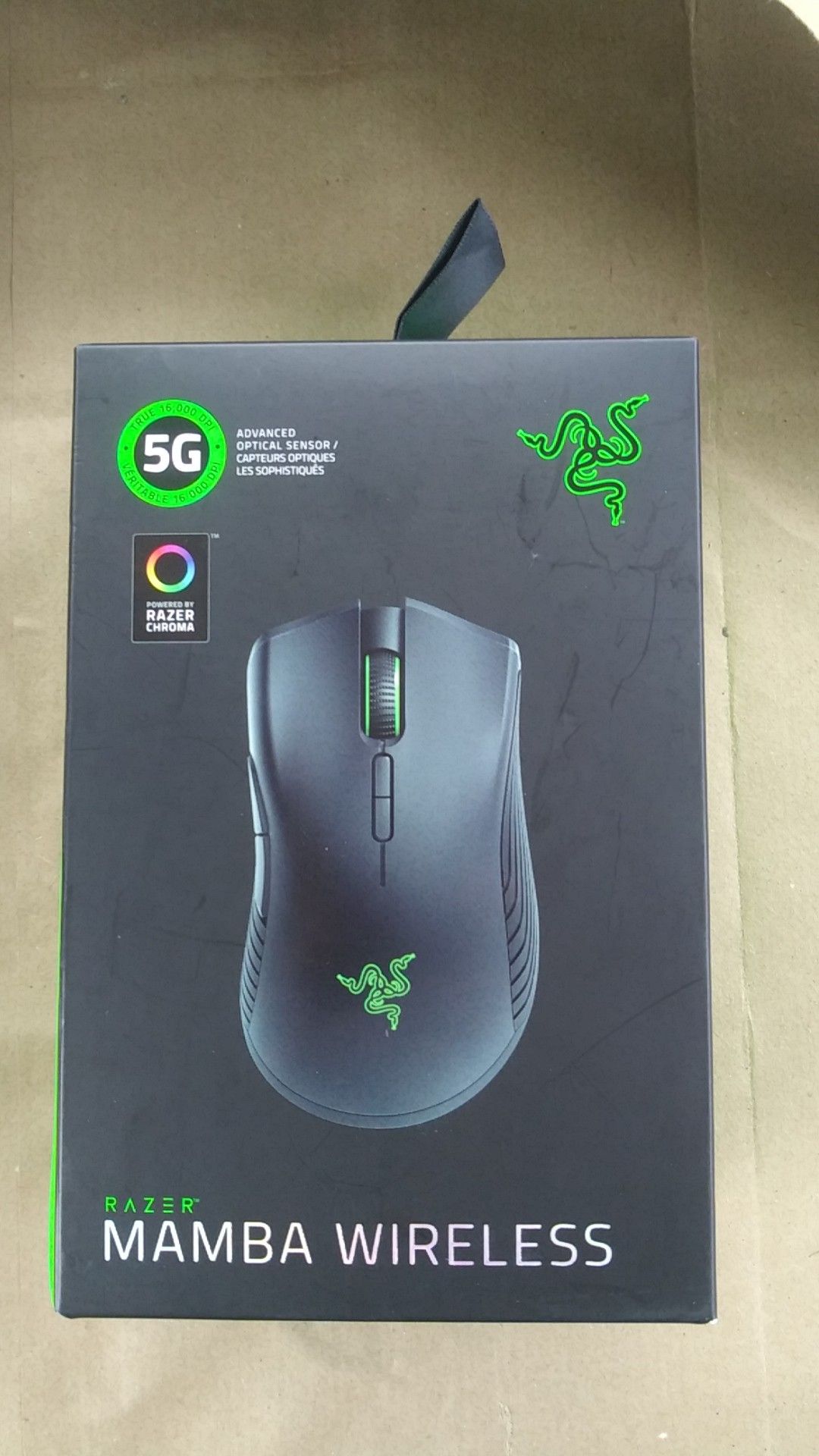 Razer Mamba Wireless Advanced Optical Sensor Mouse