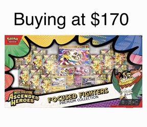 Buying focused fighters boxes for 170