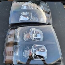07-13 Chevrolet Silverado Headlights Luces Micas Calaveras Faros Faroles Chevy