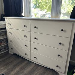 Prepac Monterey 8-Drawer Dresser, White