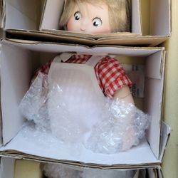 The Campbell Kids Dancing Chef Porcelain Doll