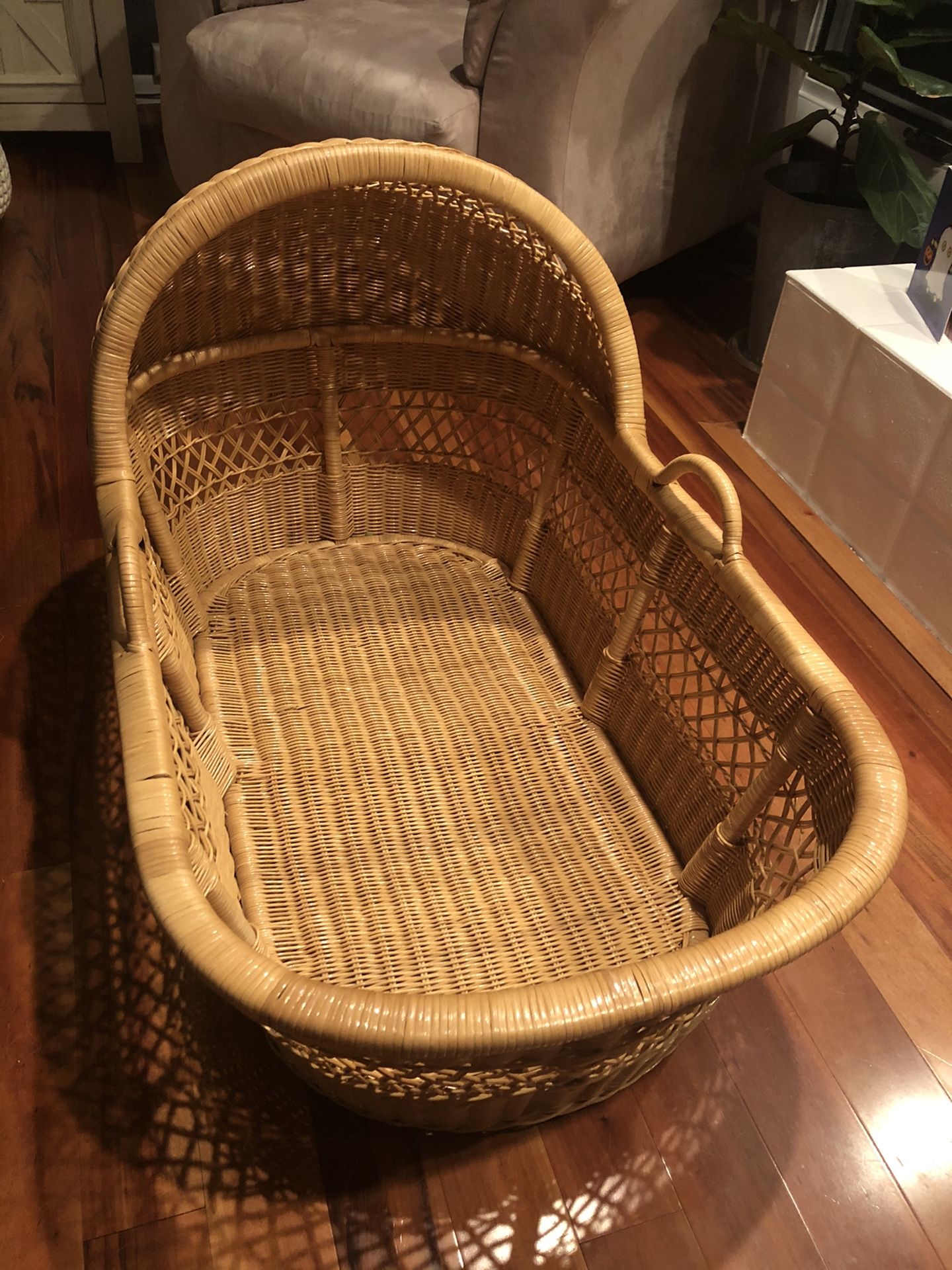 Wicker Bassinet