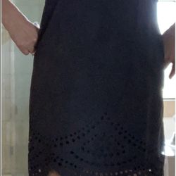 BLACK COCKTAIL DRESS