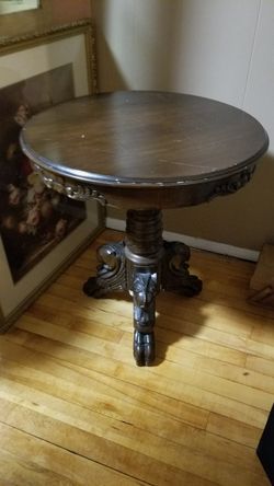 European side table end table