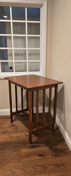 Bar Height Real Wood Table 
