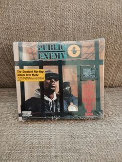 Public enemy CD DVD set new one opened