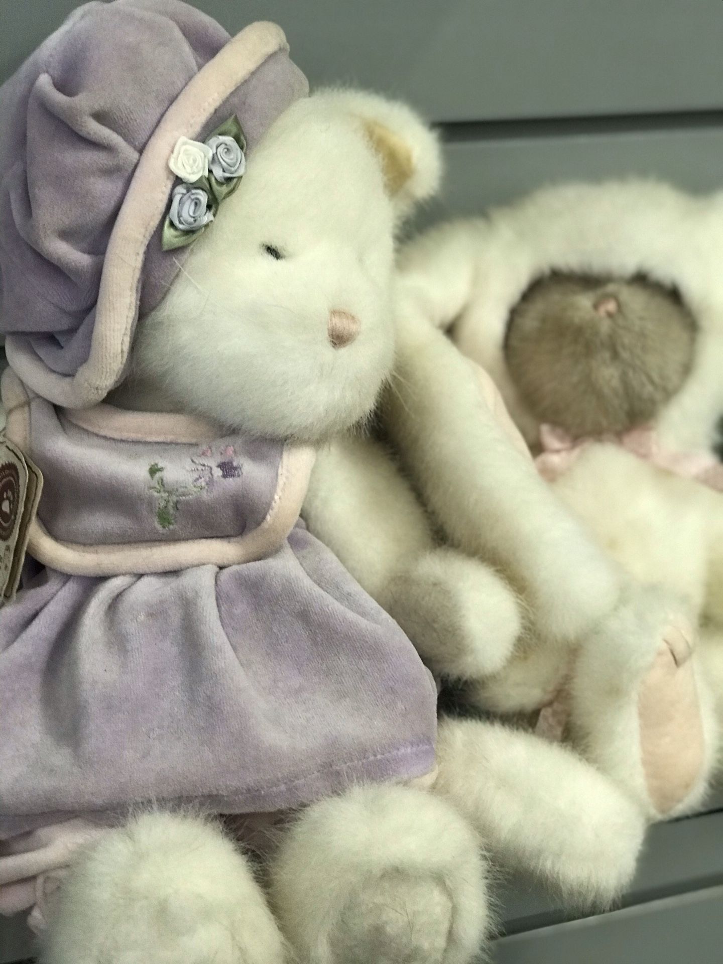 Boyd’s Collection stuffed animal bear and Bunny!