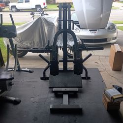 PENDULUM SQUAT / CALF RAISE MACHINE